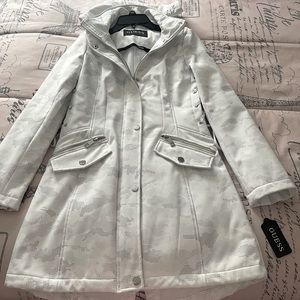 White Guess Coat (new with tags)